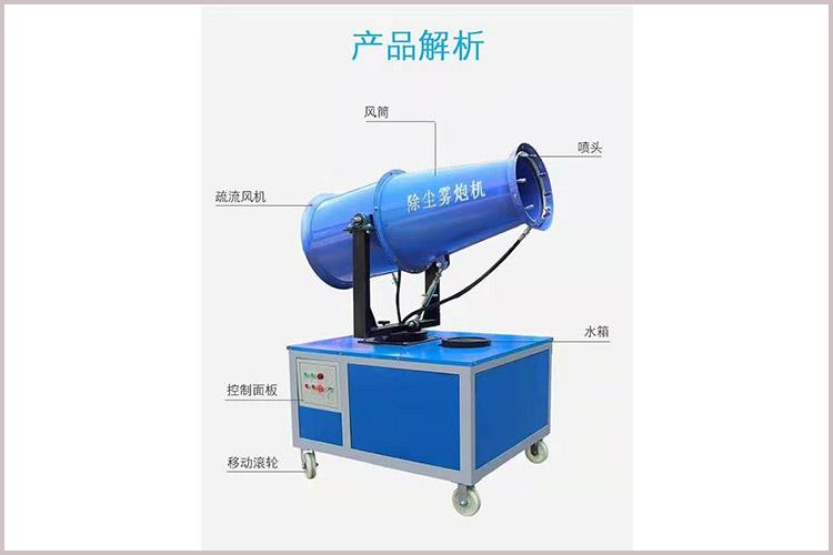 霧炮機的工作原理是什么，如何運轉(zhuǎn)？